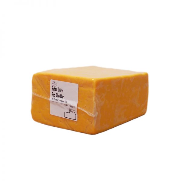 Red Cheddar Cheese Block