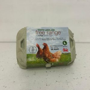 Large Free Range Eggs x6